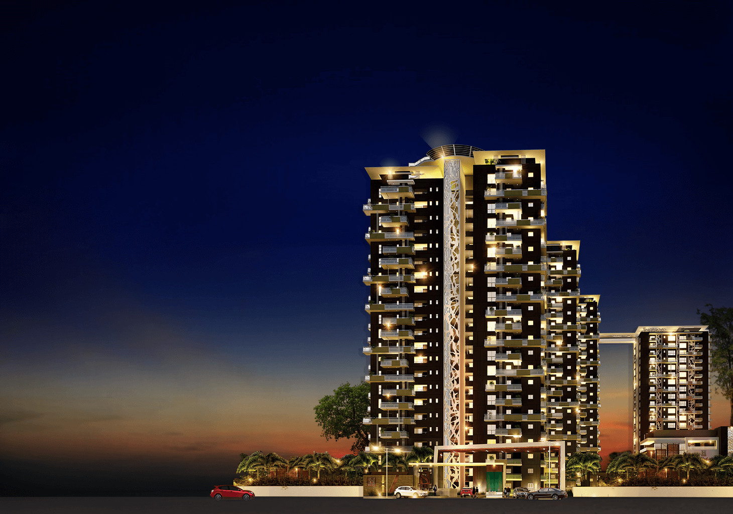 Harsha Sky High in Shaikpet, Hyderabad: Price, Brochure, Floor